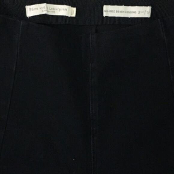 Pilcro  Black High-rise Denim Leggings Sz 27 - Picture 5 of 8